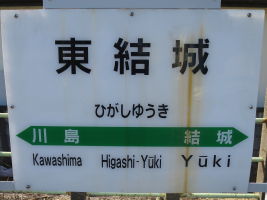 東結城駅