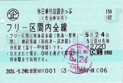 JR休日乗り放題きっぷ