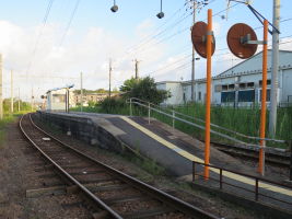 松江イングリッシュガーデン前駅