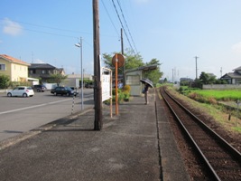 2012/08/12美江寺駅ホーム