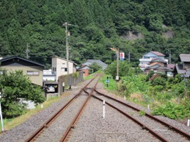 2012/08/12樽見駅駅終端