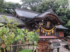 2012/08/11御首神社　拝殿