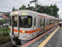 2012/08/11荒尾駅 313系3000番台　荒尾駅→大垣駅