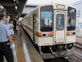 2012/08/11美濃太田駅 キハ11-105　姫駅→美濃太田駅