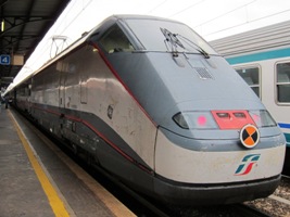TrenitaliaE414機関車　2011/09/18Verona Porta Nuova駅