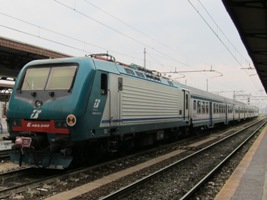 TrenitaliaE464機関車　2011/09/18Verona Porta Nuova駅