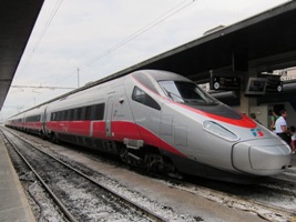 TrenitaliaETR600電車　2011/09/18Venezia Santa Lucia駅