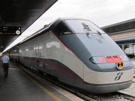 TrenitaliaE414機関車　2011/09/18Venezia Santa Lucia駅