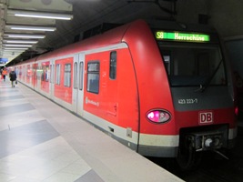 S-Bahn ドイツ鉄道423形電車　2012/01/12