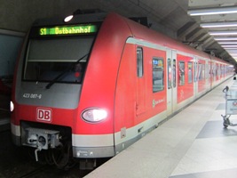 S-Bahn ドイツ鉄道423形電車　2012/01/12