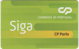 Comboios de Portugal 乗車券