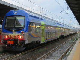 TrenitaliaVIVALTO客車　2016/11/28Venezia Mestre駅