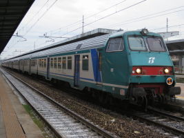 TrenitaliaMDVC客車　2016/11/28Venezia Mestre駅
