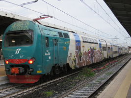 TrenitaliaALe426/506 TAF電車　2016/11/28Venezia Mestre駅