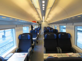 TrenitaliaFrecciabianca　2016/11/28 1ª Classe車内