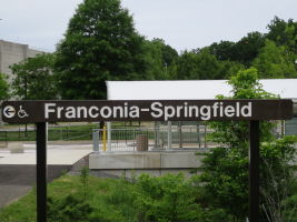 Franconia-Springfield駅