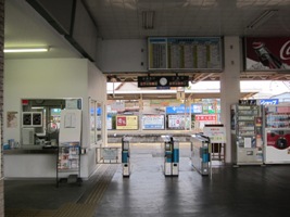 2011/05/02三島田町駅改札