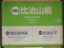 比治山橋停留場