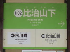 比治山下停留場