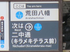荒田八幡停留場