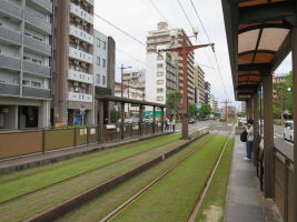 荒田八幡停留場