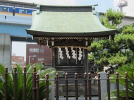2011/08/12琵琶島神社　社殿