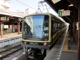 2012/02/10江ノ島駅 2000形2001編成　江ノ島駅→湘南海岸公園駅