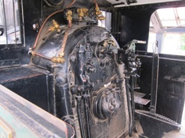 蒸気機関車NUS形運転台