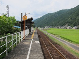2012/08/12水鳥駅ホーム