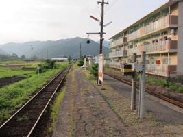 2012/08/12神海駅ホーム