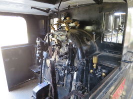 蒸気機関車NUS形運転台