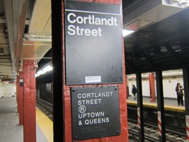 Cortlandt Street駅