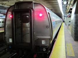 Amtrak客車　2011/10/15Penn Station, NY駅