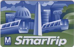 WMATA SmarTrip Card