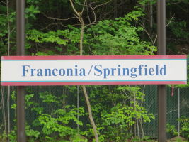 Franconia-Springfield駅
